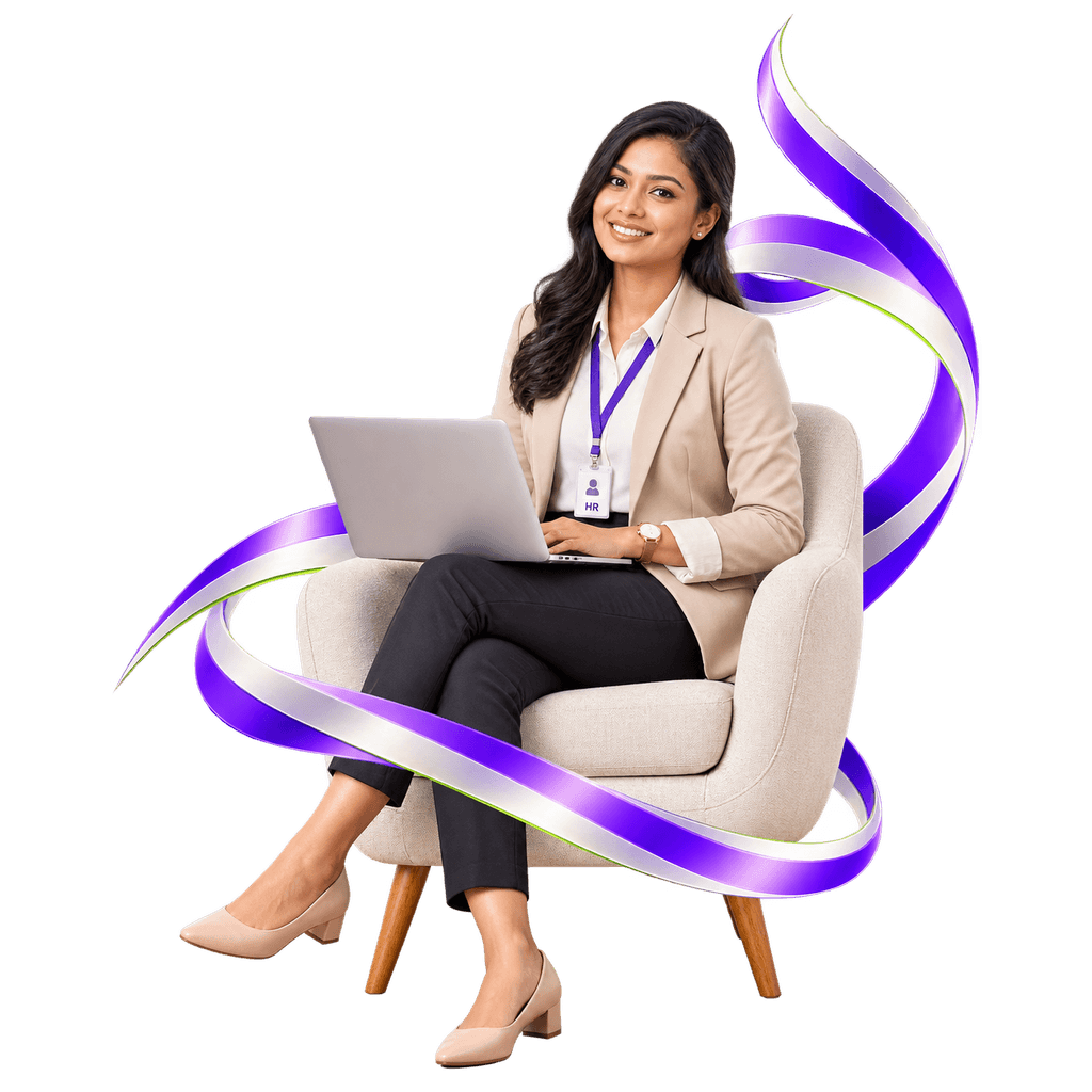 Inspire College professional developing career-ready skills through online study